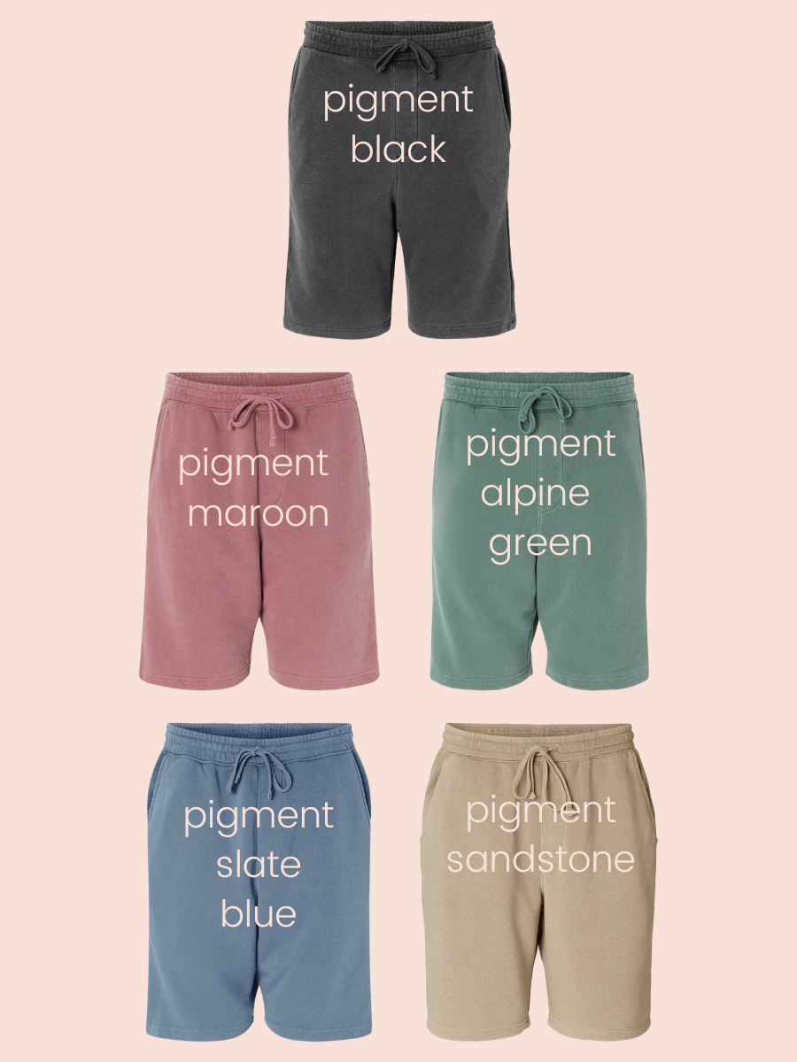 Custom Membroidered Men's Sweat Shorts