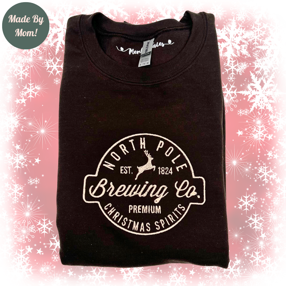 North Pole Brewing Co. Embroidered Sweatshirt