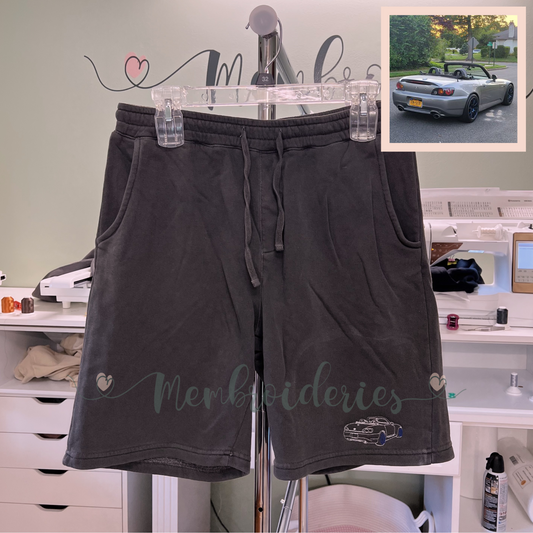 Custom Membroidered Men's Sweat Shorts