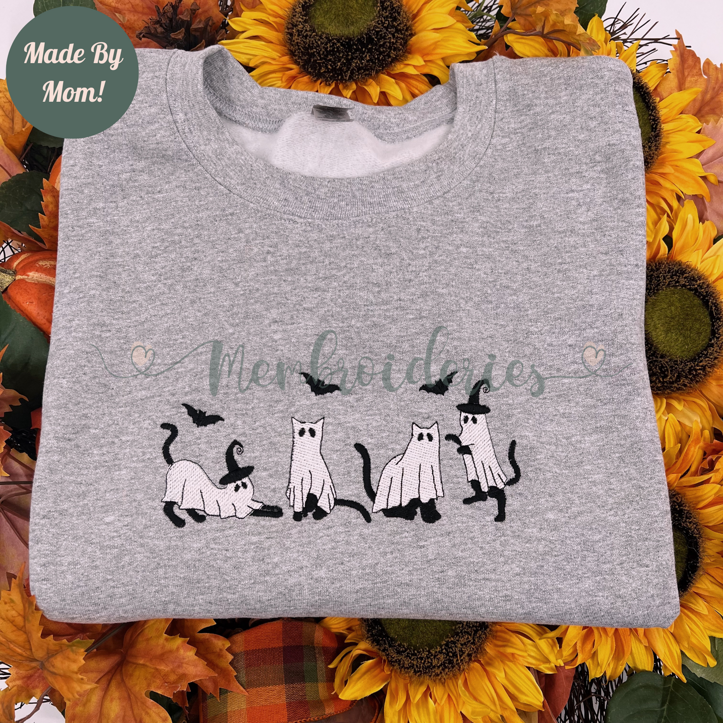 Witchy Black Cats Halloween Sweatshirt