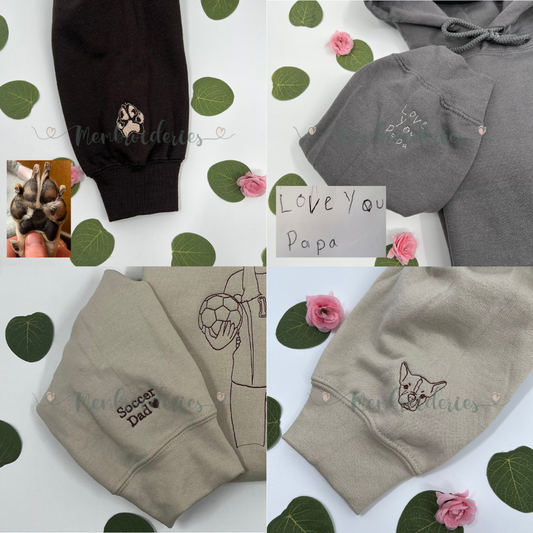 Sleeve Embroidery Add-On
