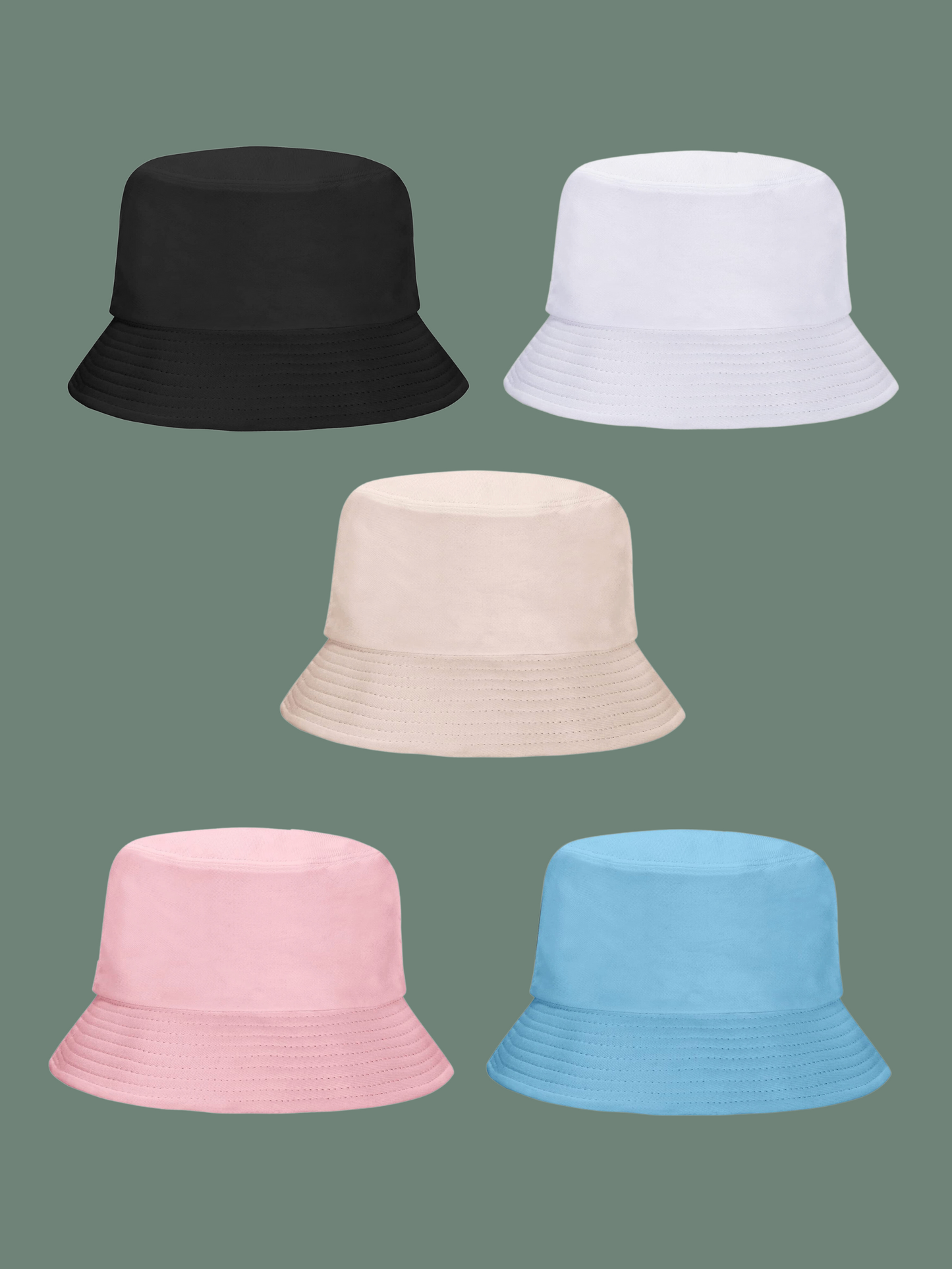 Custom Photo Membroidered Bucket Hat