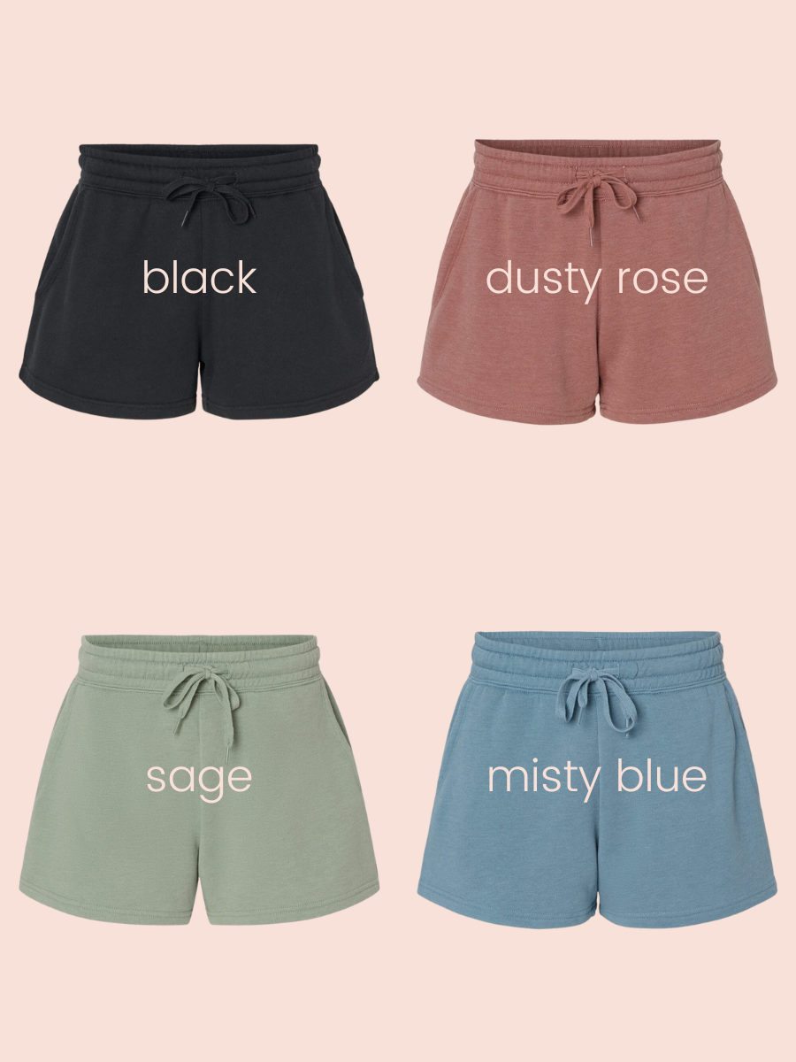 Custom Membroidered Women's Sweat Shorts