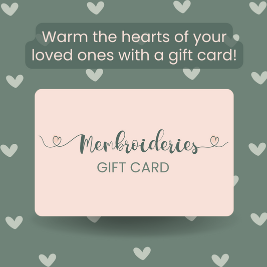 Membroideries E-Gift Card